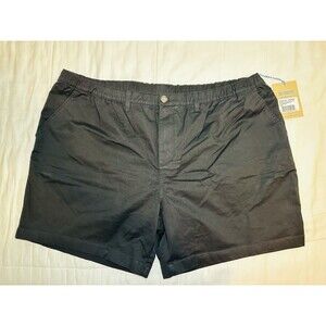 CHUBBIES Dark N Stormies‎ 5.5" Stretch Twill Black Shorts Men's XXXL NWT